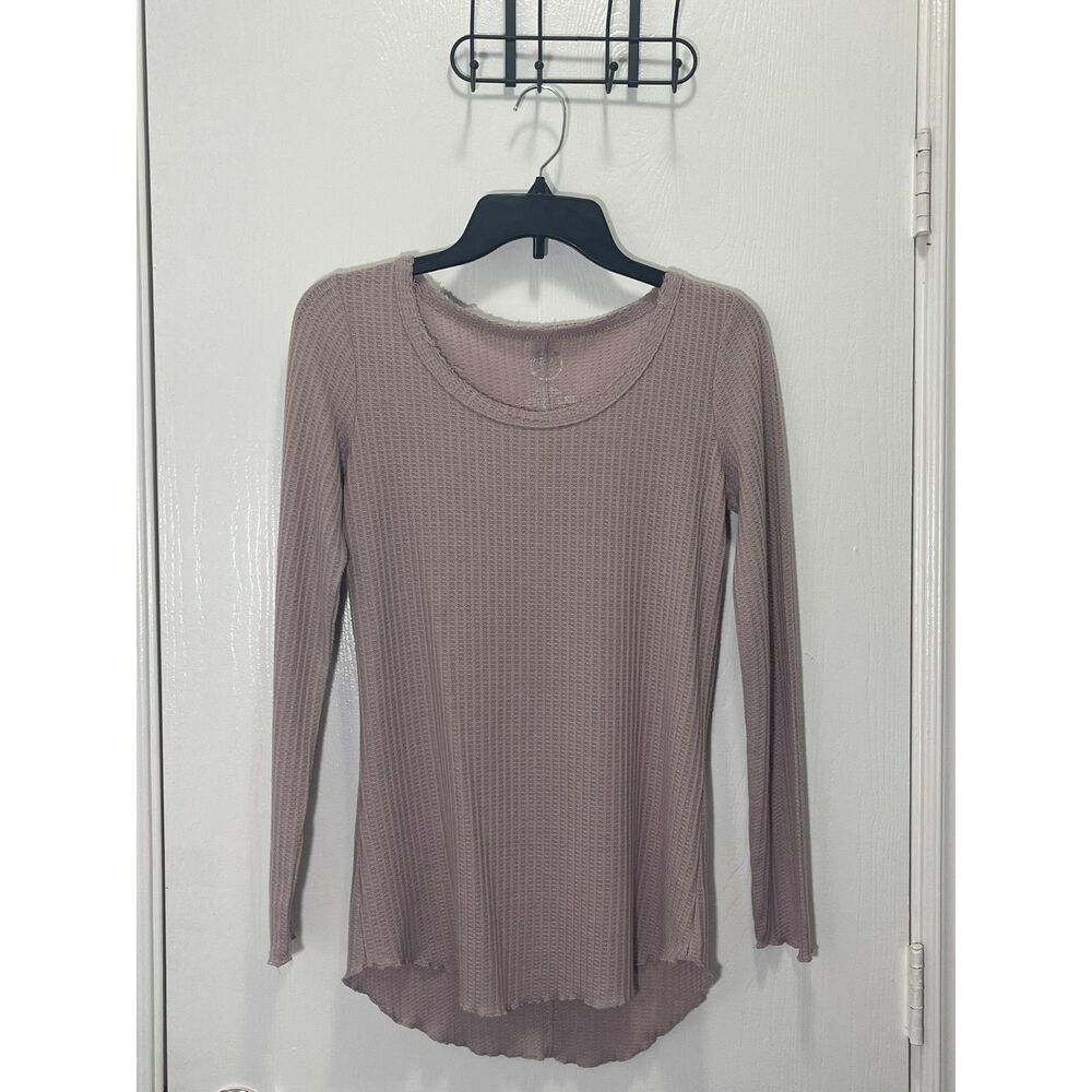 24/7 Comfort Apparel Women's Waffle Knit Top